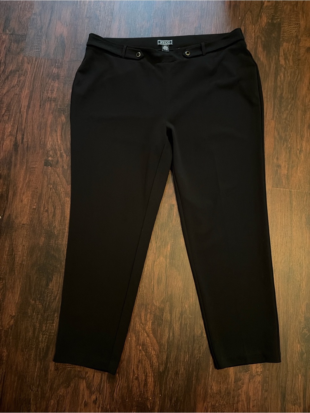 Black Men’s Straight Dress Pants by NYDJ
